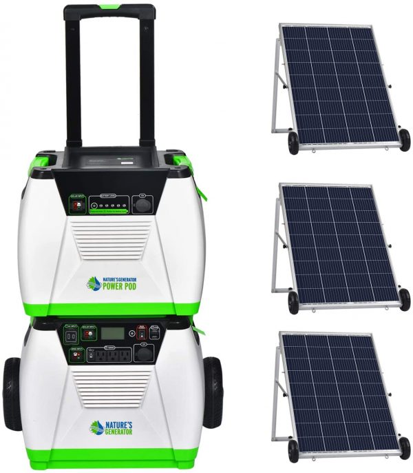 3600W Portable Solar Generator