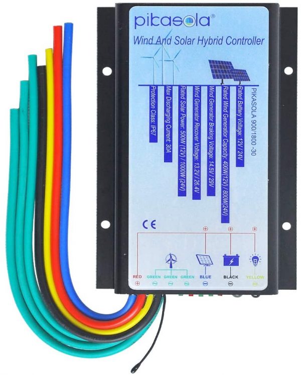 12/24V 30A Hybrid Charge Controller